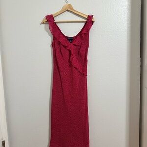 Vintage Ann Taylor 100% Silk Dress